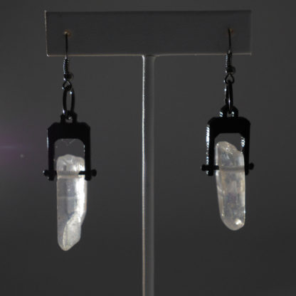 CRYSTAL YOKE EARRINGS - Image 3