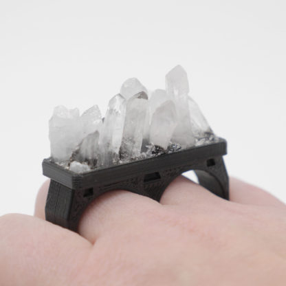 M4TER1A RING - CLEAR CRYSTAL - NO.002 - Image 5